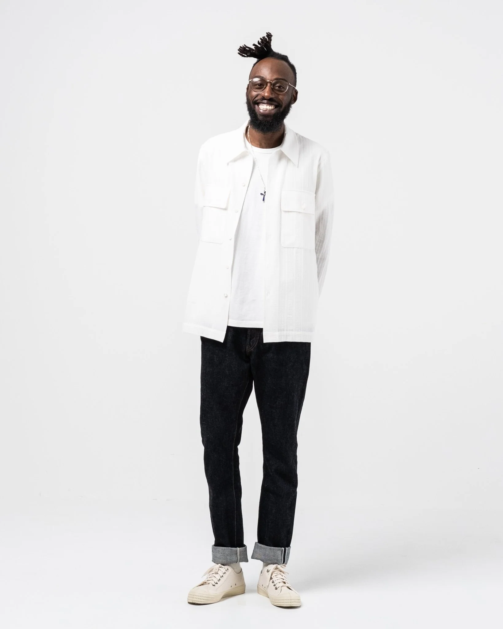 Lukey Shirt Formal White – Bild 3