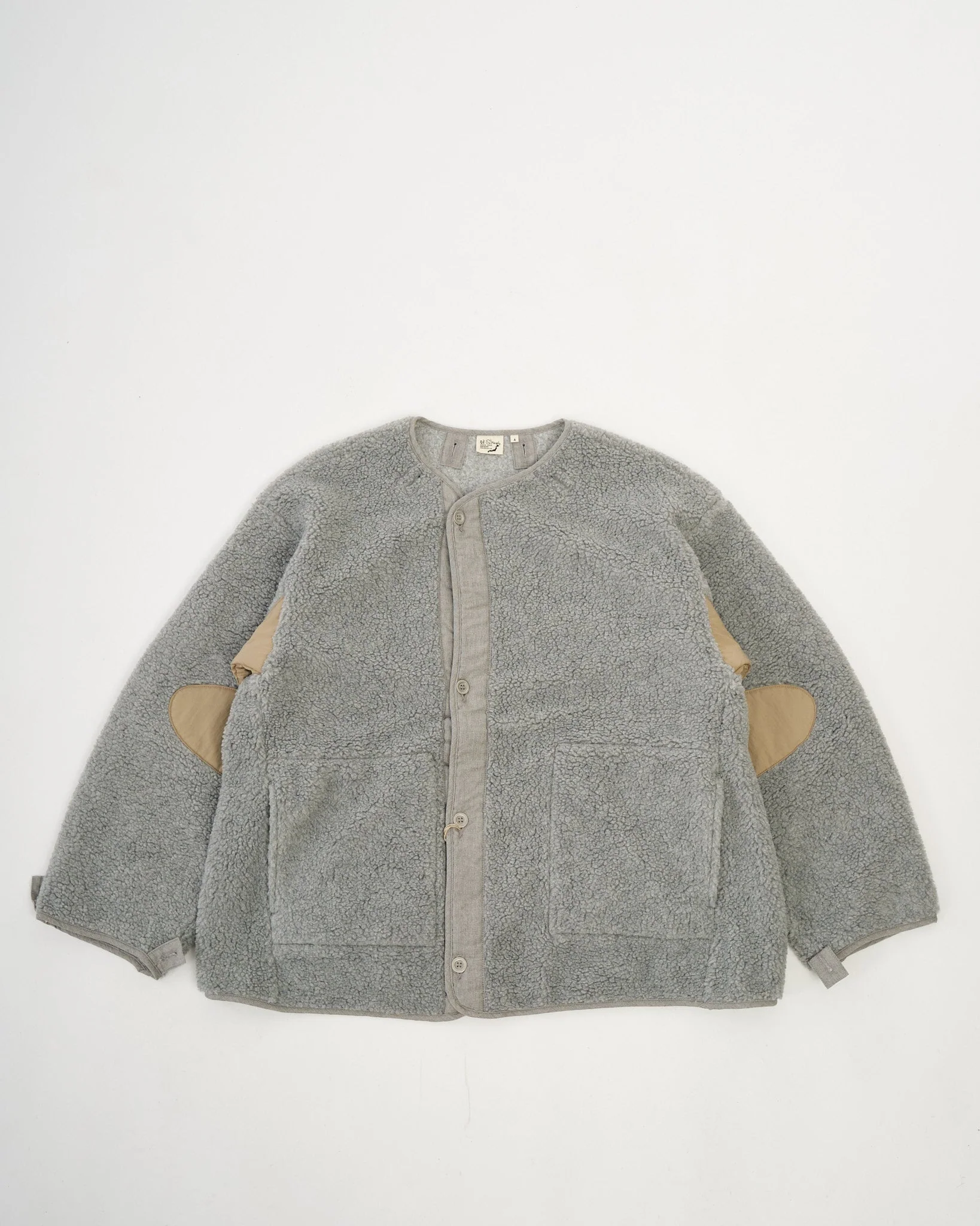 M-65 FISH TAIL COAT LINER LIGHT GRAY