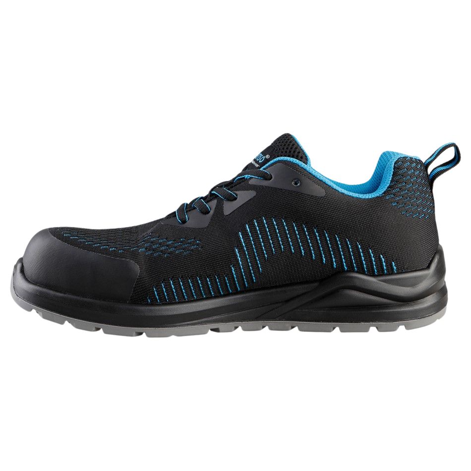 Schwarz-blaue Sicherheitsschuhe RACE PRO S1PS – Bild 3
