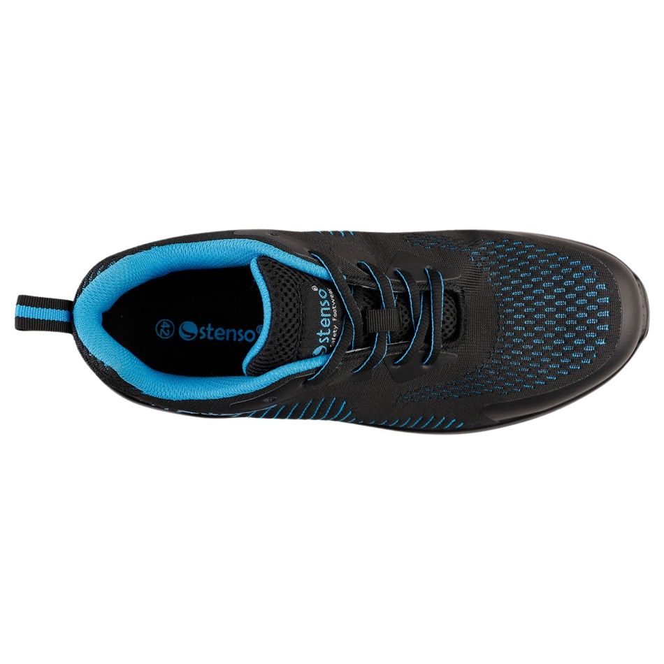 Schwarz-blaue Sicherheitsschuhe RACE PRO S1PS – Bild 6