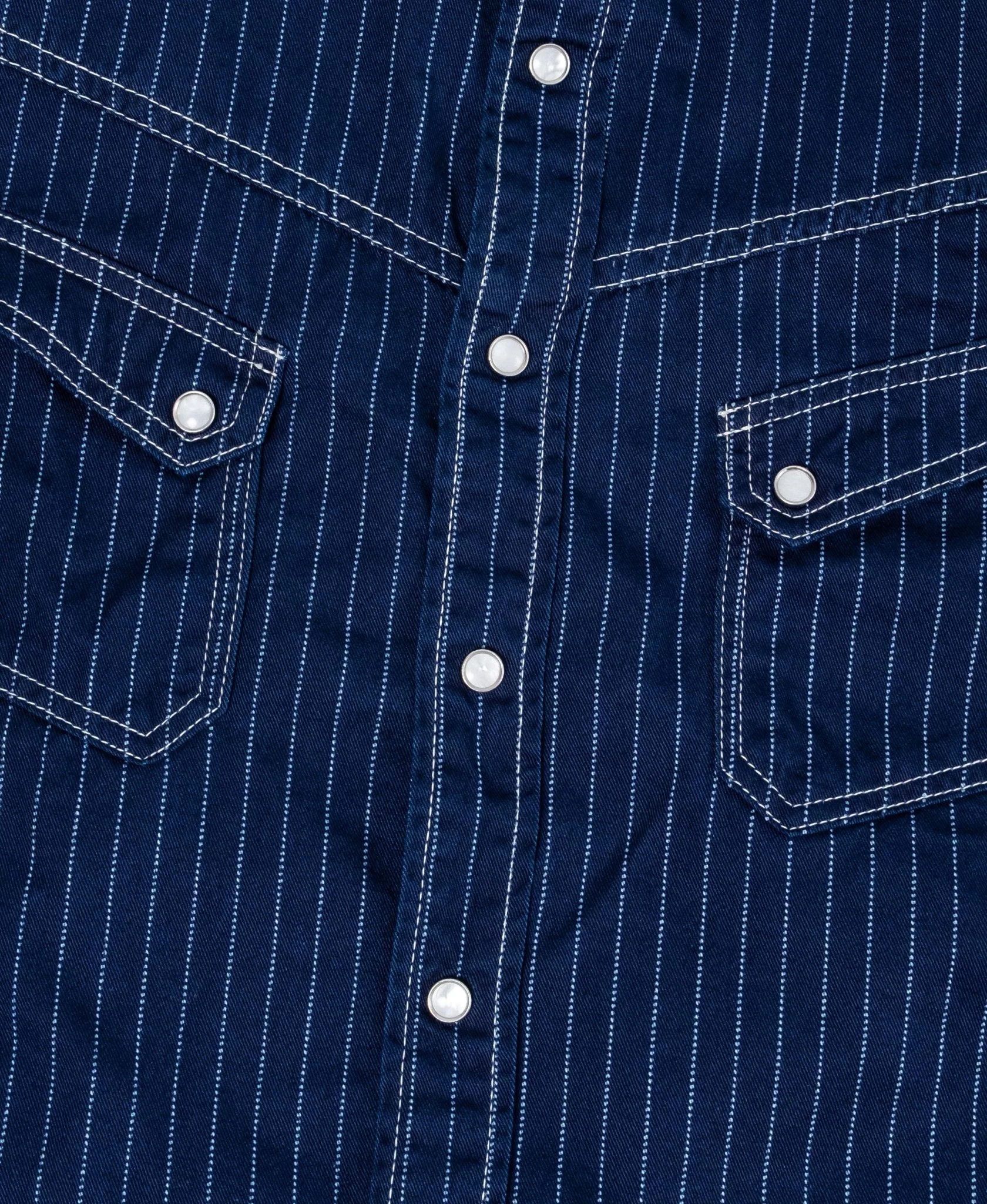Ranchman Shirt Blue Wabash – Bild 4