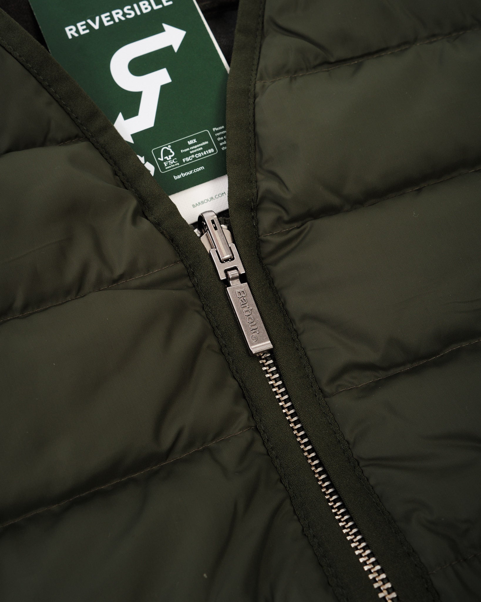 Reversible Down Filled Liner Sage – Bild 8