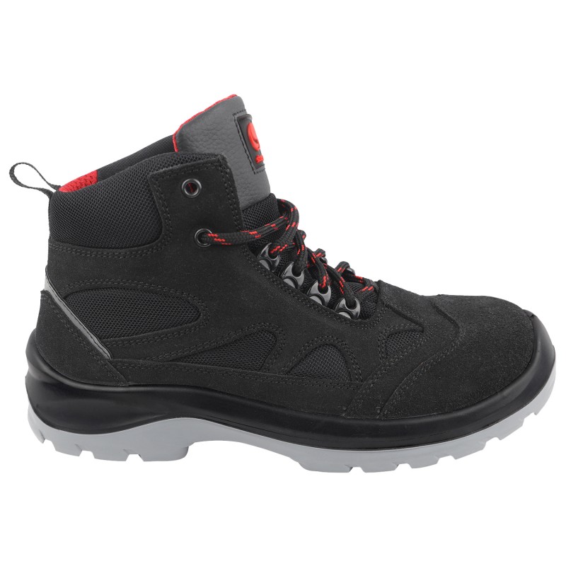 Schwarze Arbeitshochschuhe HELIX BLACK S3 SRC – Bild 2