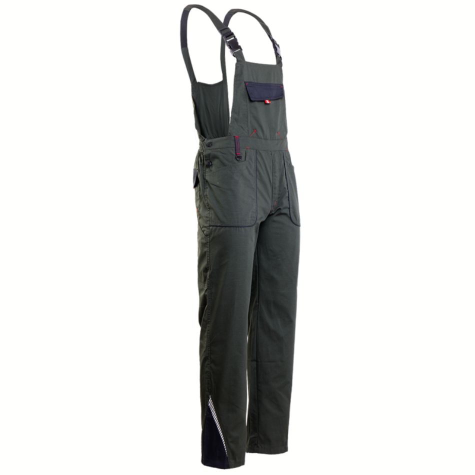 Arbeitslatzhose PRISMA SUMMER OLIVE/BLACK – Bild 3