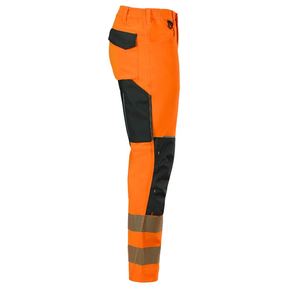 Warnschutz-Arbeitshose REVOLT HV 4STRETCH ORANGE – Bild 5
