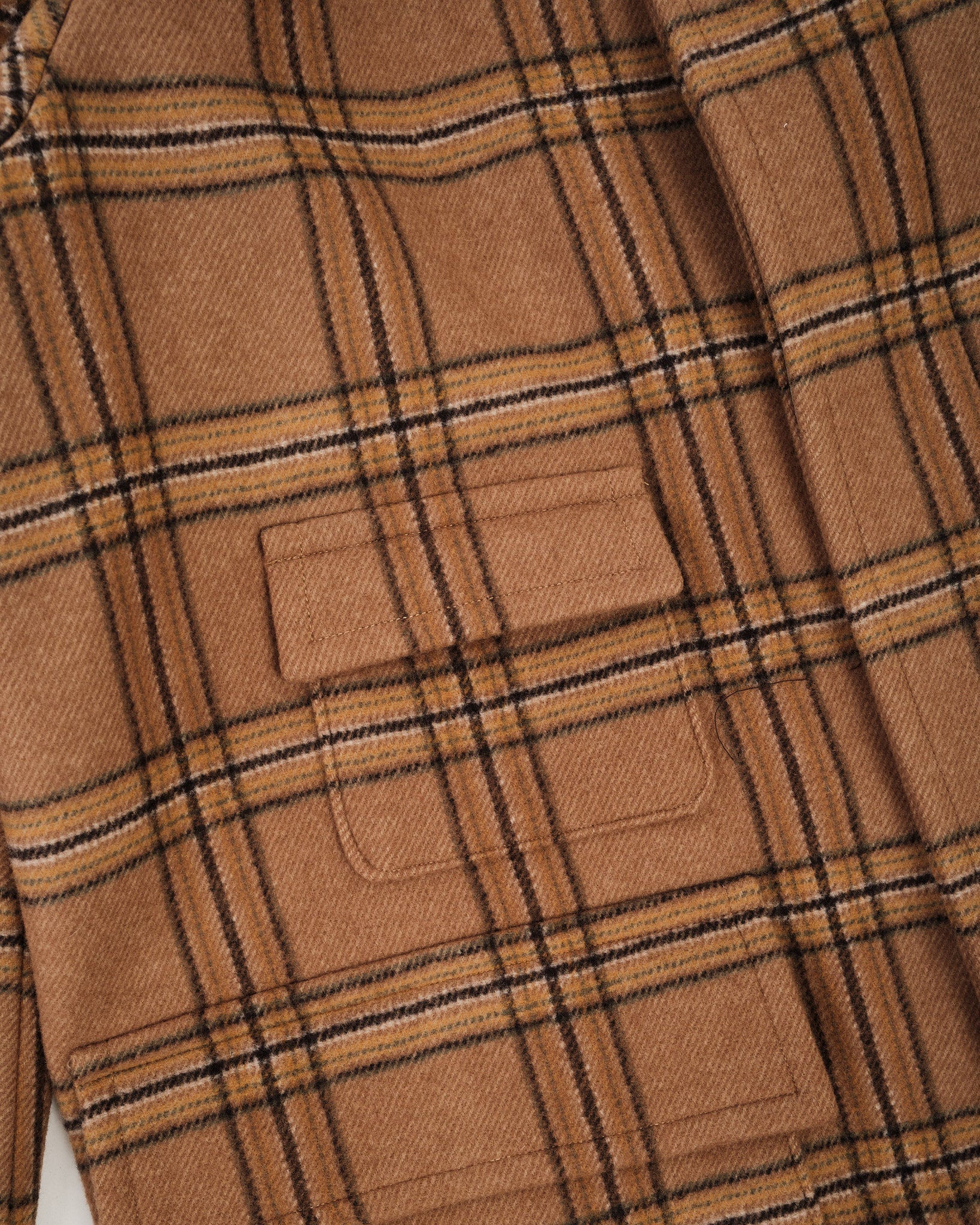 Traveller Coat Beige Plaid – Bild 4