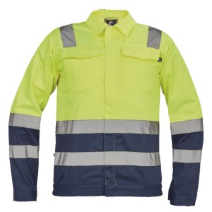 Warnschutz-Arbeitsjacke VALENCIA HV YELLOW